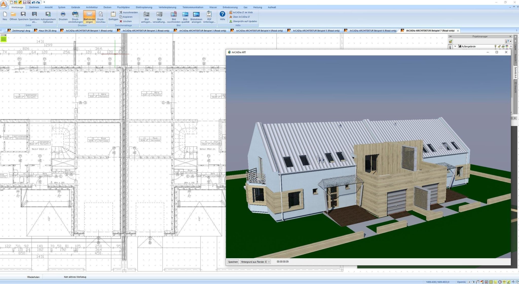 Haus selber planen mit dem ArCADia BIM 3D Architekt