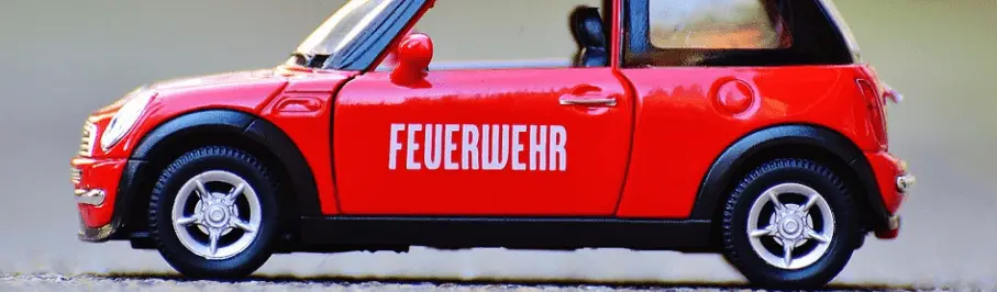 Feuerwehrsirene 4 mal hintereinander - Bedeutung