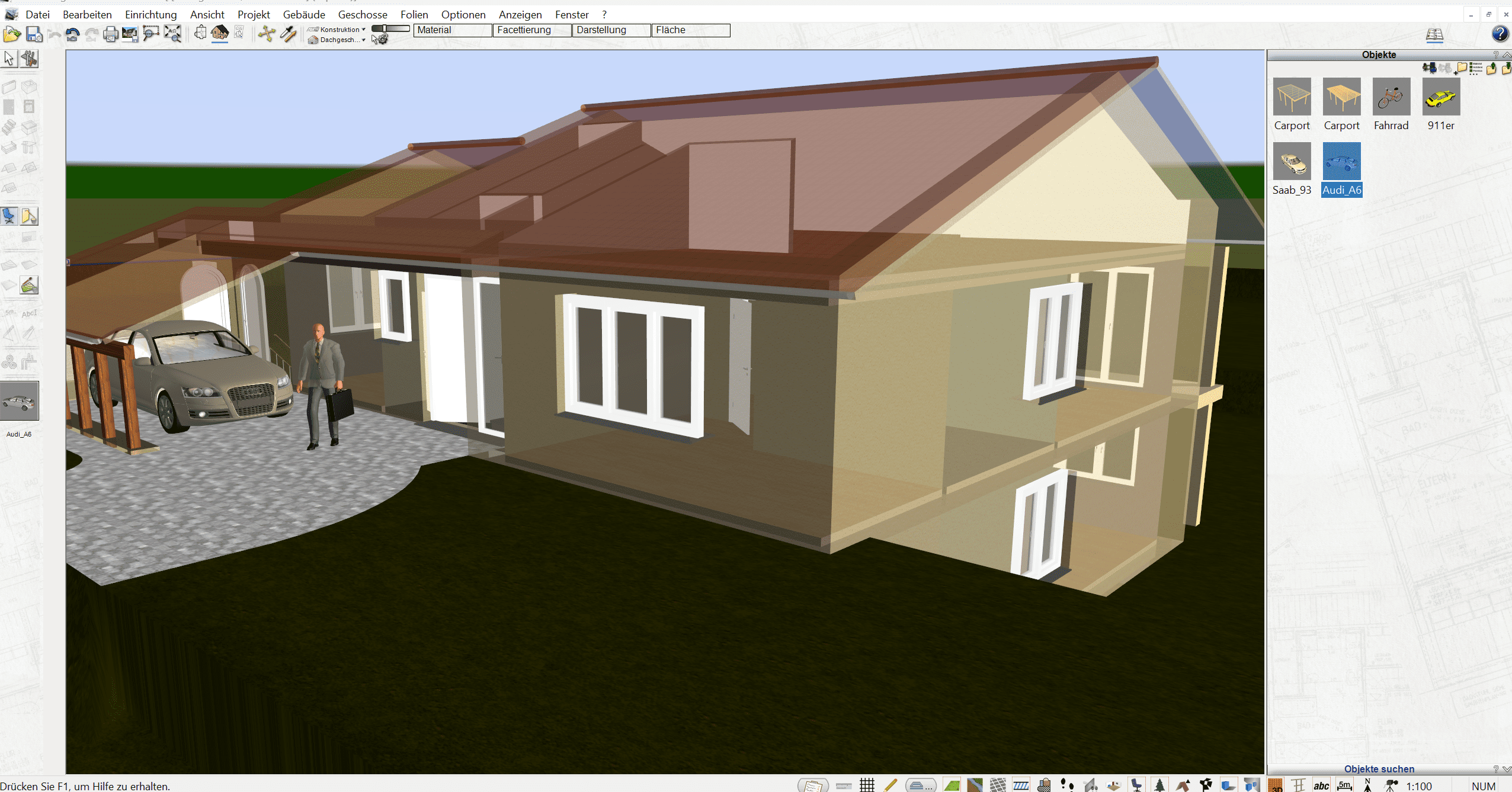 3D Modell im HausDesigner3D Professional